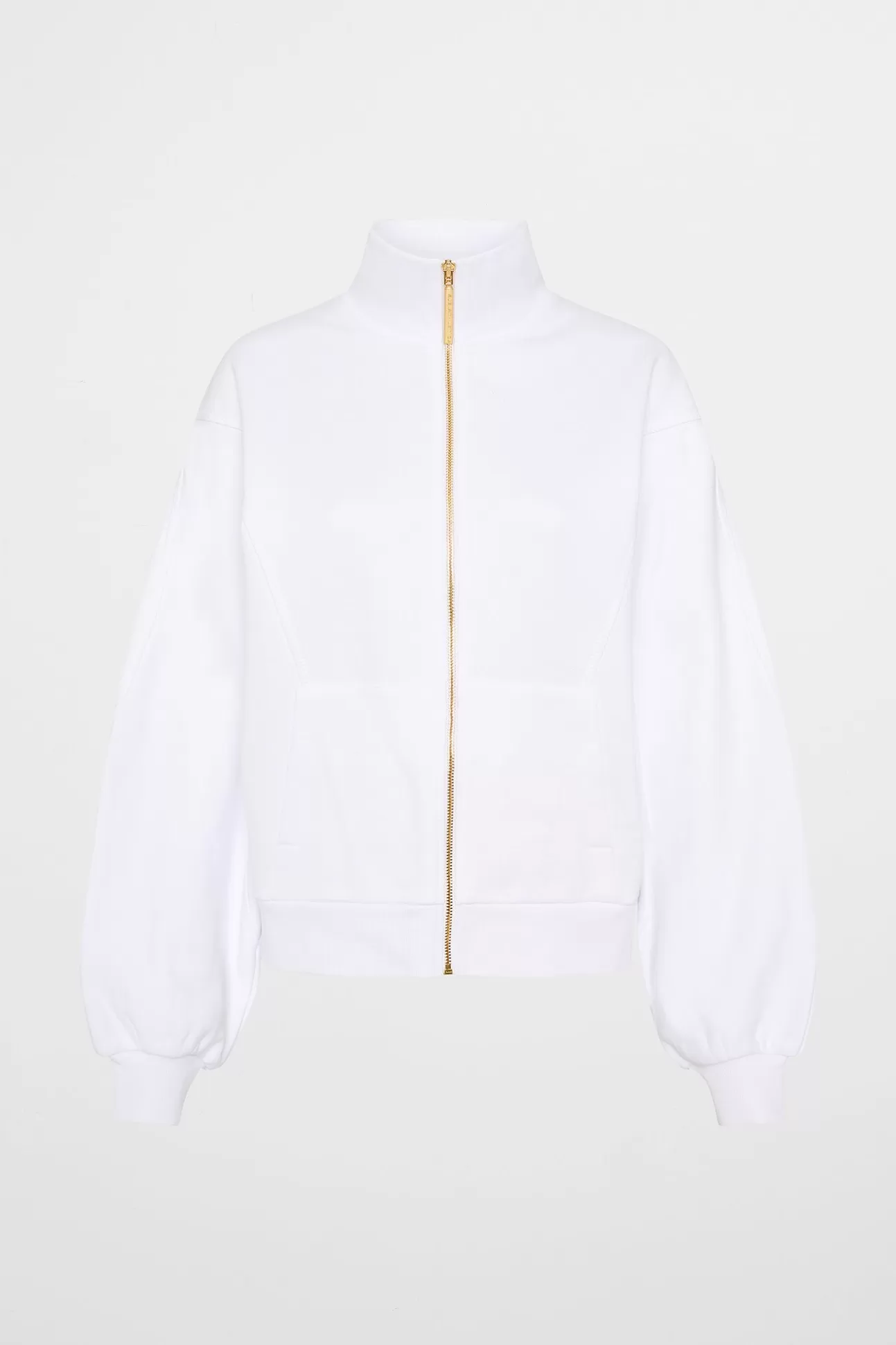 Aje ATHLETICA Terry Zip Jacket 772 White Sale