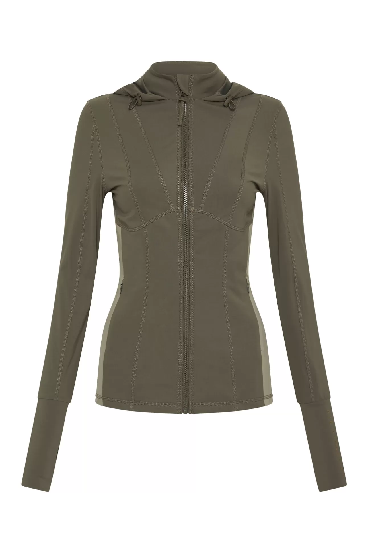 Aje ATHLETICA Zip Up Jacket 709 Forest Green/Sage Shop