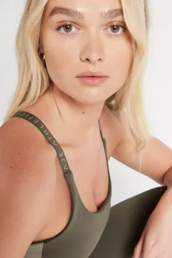 Adjustable Strap Longline Racerback Tank 117