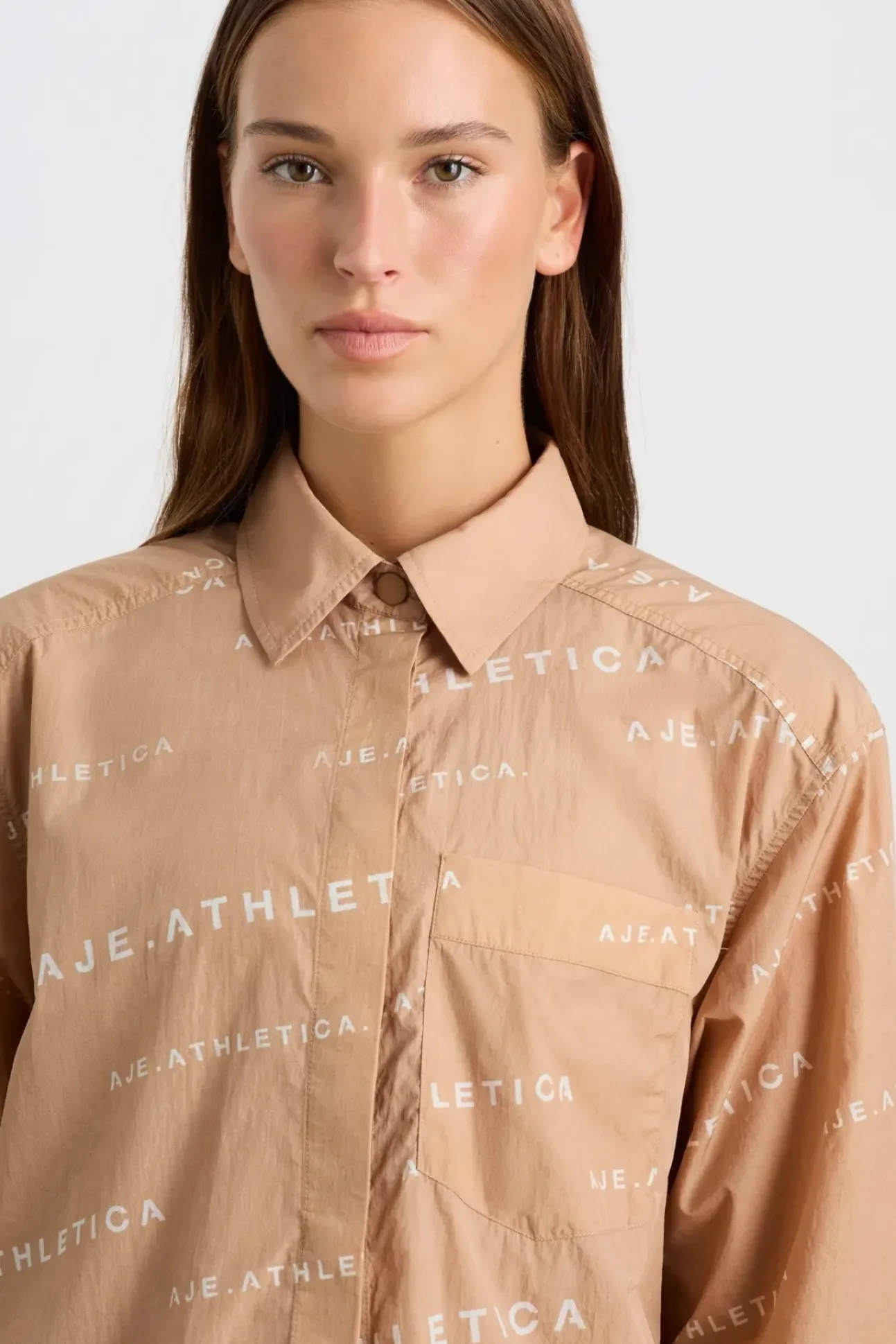 All Over Logo Spray Shirt 406