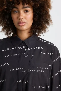 All Over Logo Spray Shirt 406