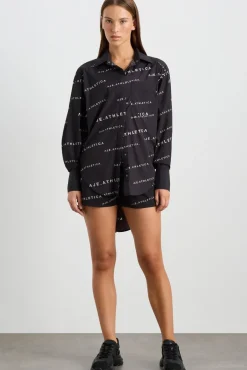 All Over Logo Spray Shirt 406