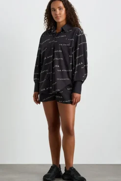 All Over Logo Spray Shirt 406