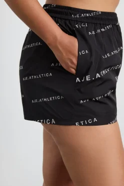 All Over Logo Spray Short 616