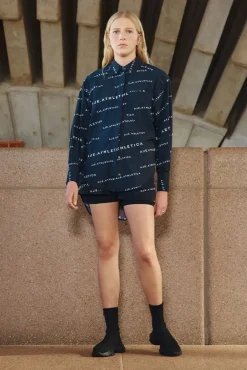 All Over Logo Spray Short 616