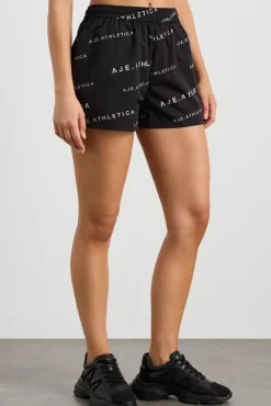 All Over Logo Spray Short 616