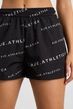 All Over Logo Spray Short 616