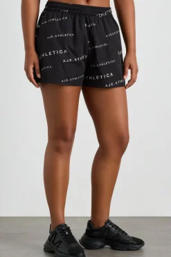 All Over Logo Spray Short 616