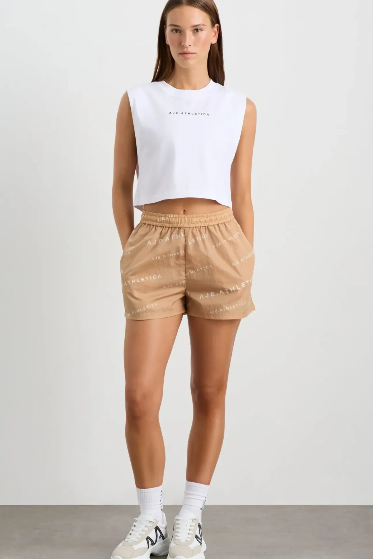 All Over Logo Spray Short 616