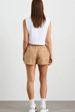 All Over Logo Spray Short 616