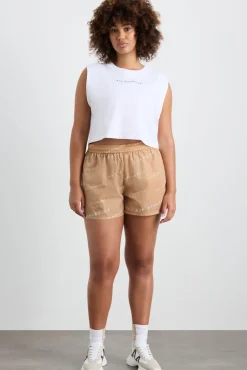 All Over Logo Spray Short 616