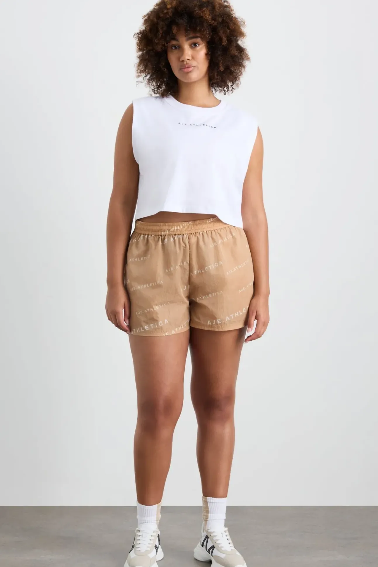 All Over Logo Spray Short 616