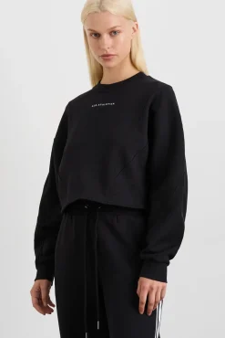 Batwing Crop Crew Jumper 413