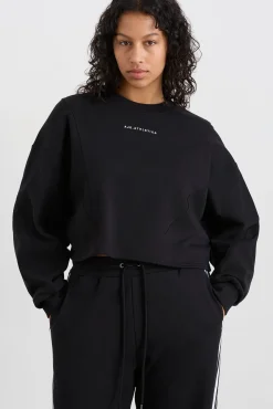 Batwing Crop Crew Jumper 413