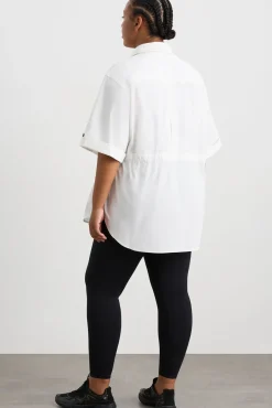 Belted Short Sleeve Shirt 433