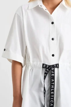 Belted Short Sleeve Shirt 433