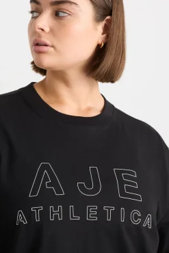 Block Logo Boyfriend Tee 102