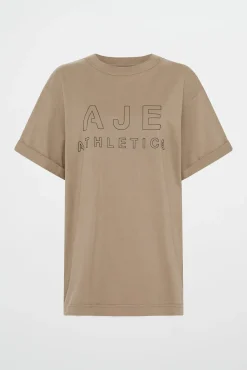 Block Logo Boyfriend Tee 102