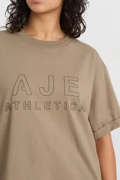 Block Logo Boyfriend Tee 102