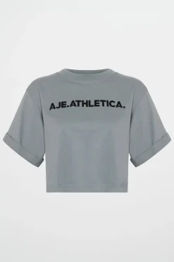 Bold Logo Cropped Tee 105