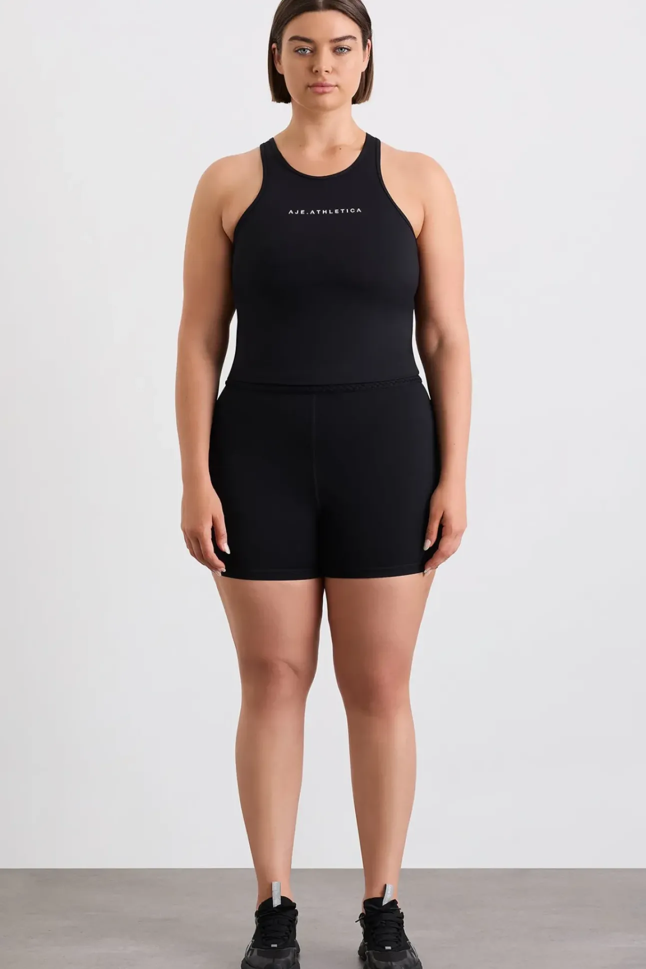 Braided Active Racer Tank 345