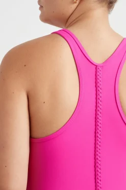 Braided Active Racer Tank 345