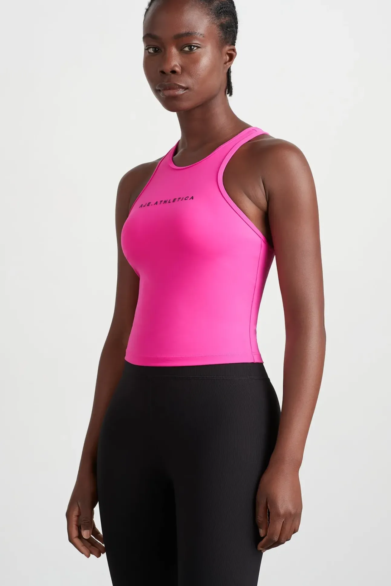 Braided Active Racer Tank 345