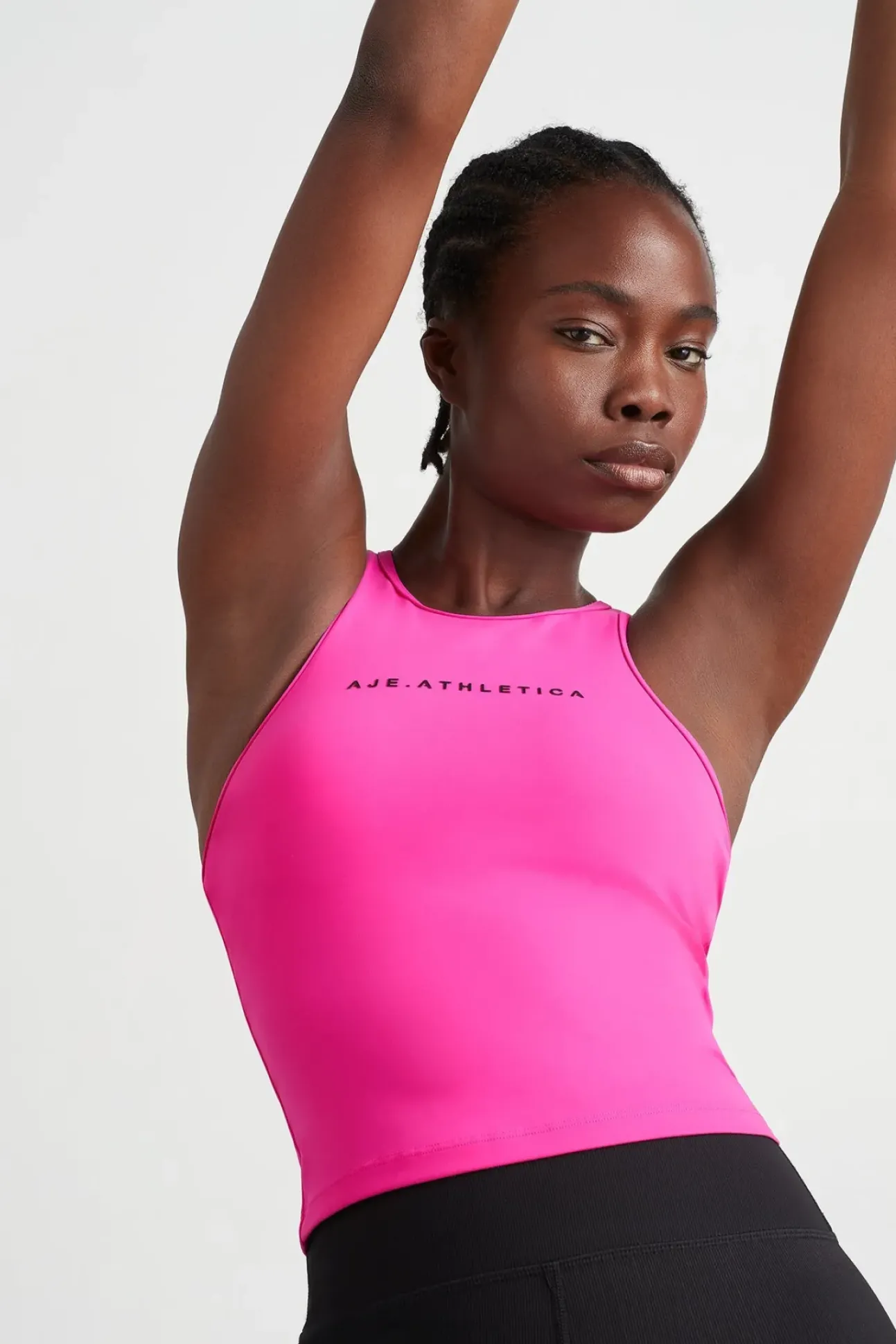 Braided Active Racer Tank 345