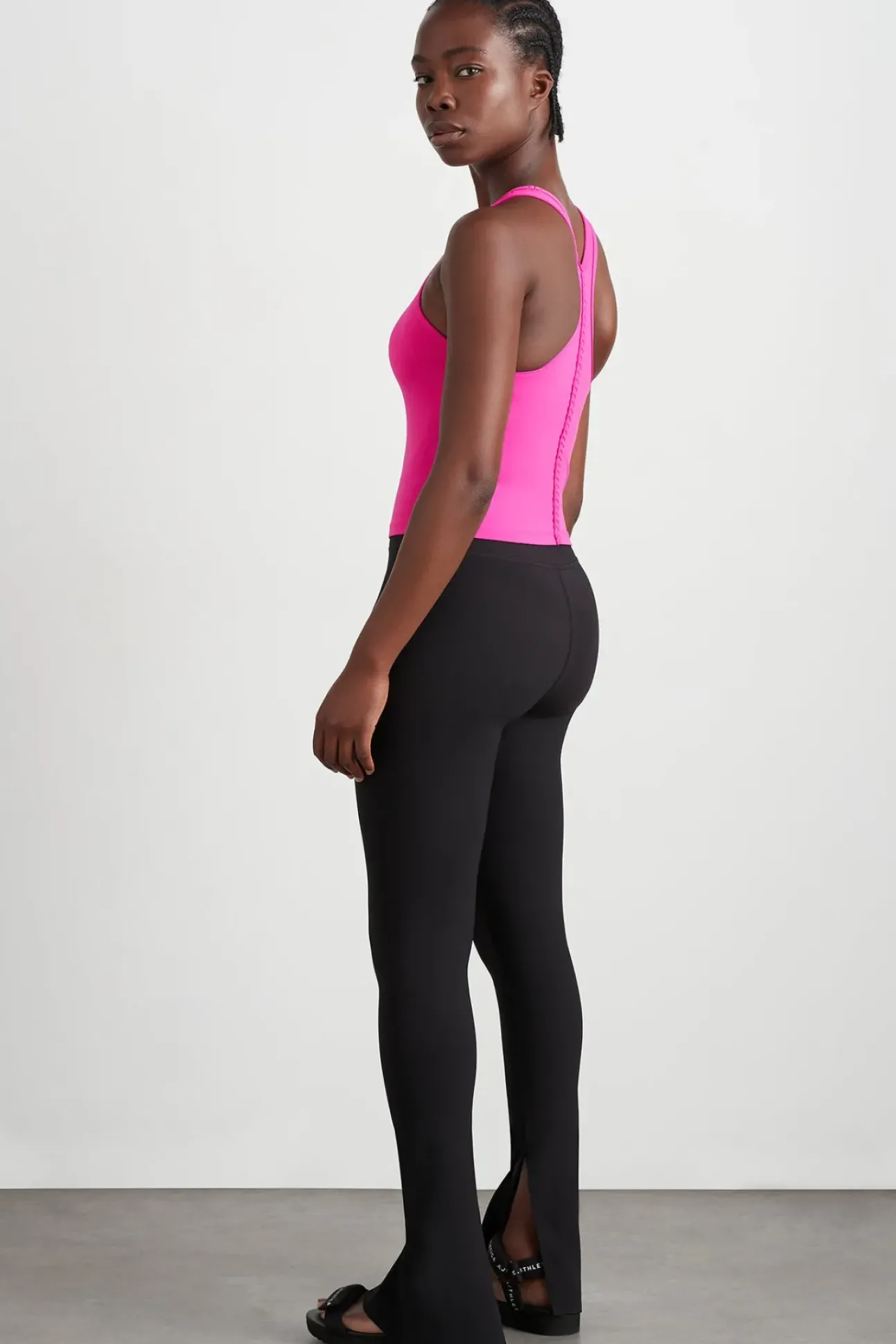 Braided Active Racer Tank 345