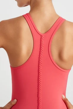 Braided Active Racer Tank 345