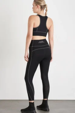 Classic Laser Cut Full Length Legging 202