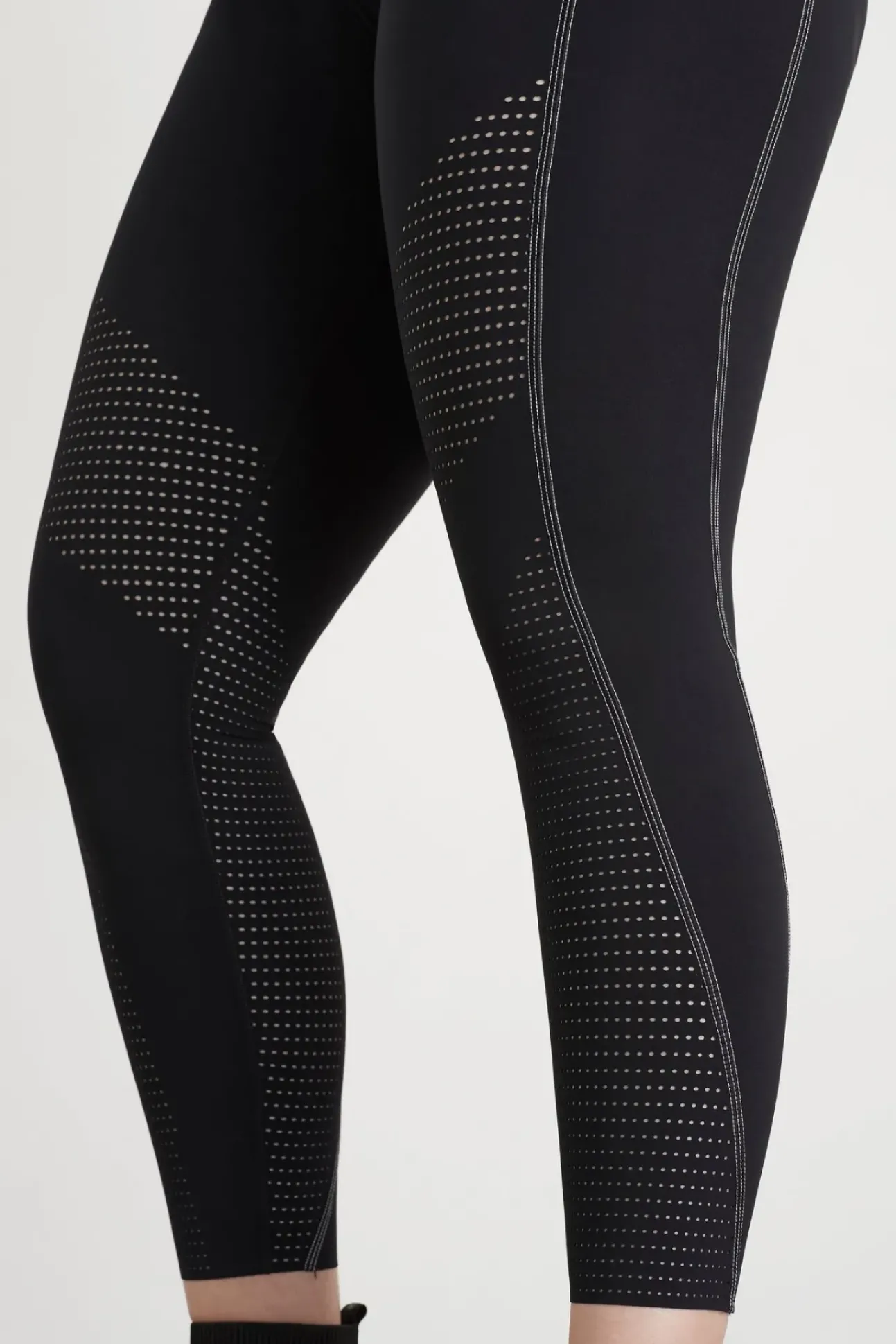 Classic Laser Cut Full Length Legging 202