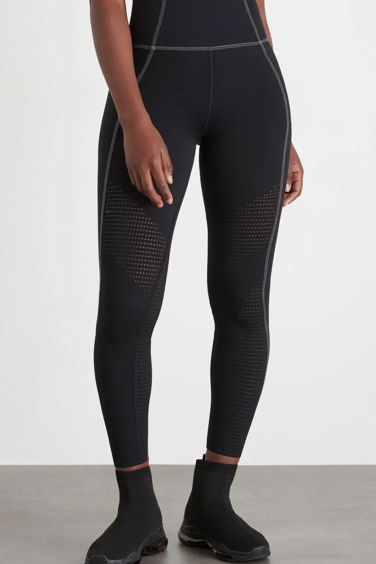 Classic Laser Cut Full Length Legging 202