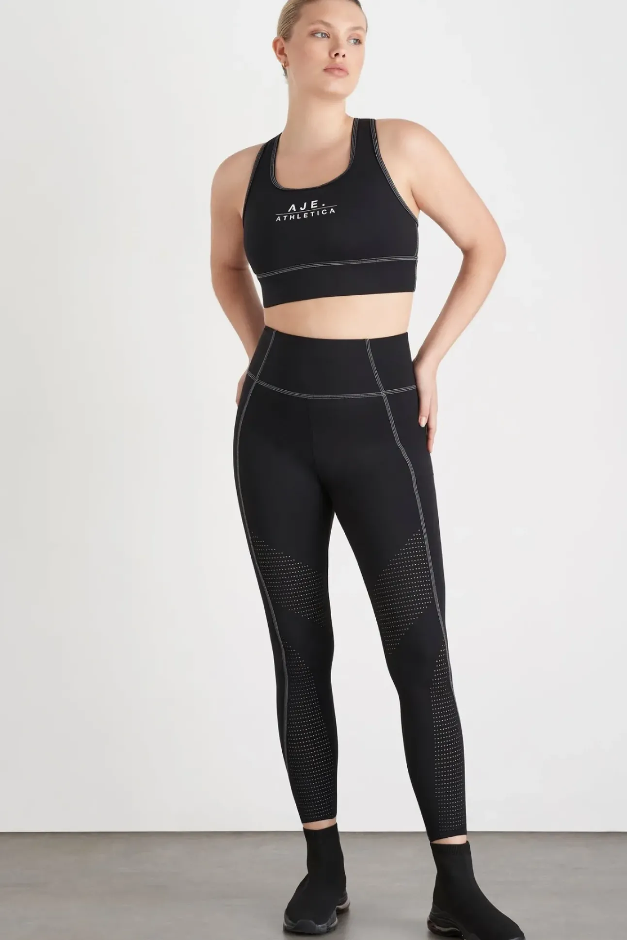 Classic Laser Cut Full Length Legging 202