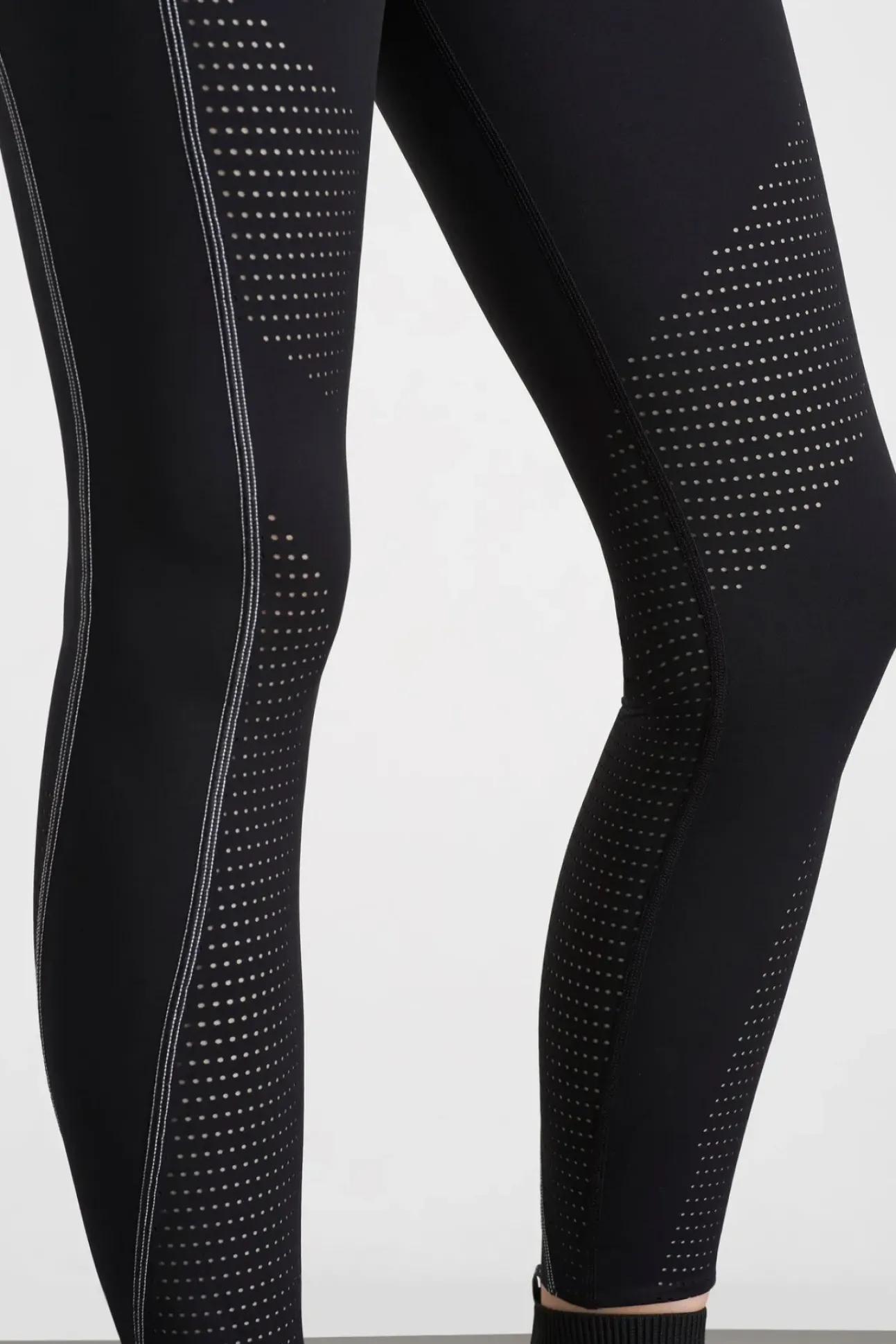 Classic Laser Cut Full Length Legging 202