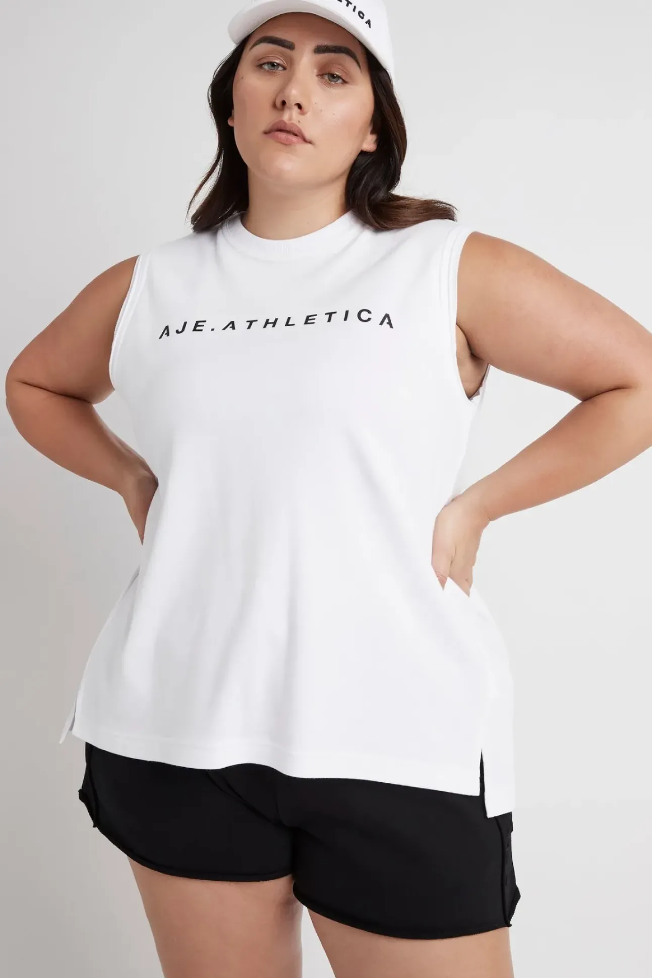 Classic Logo Split Back Tank 111