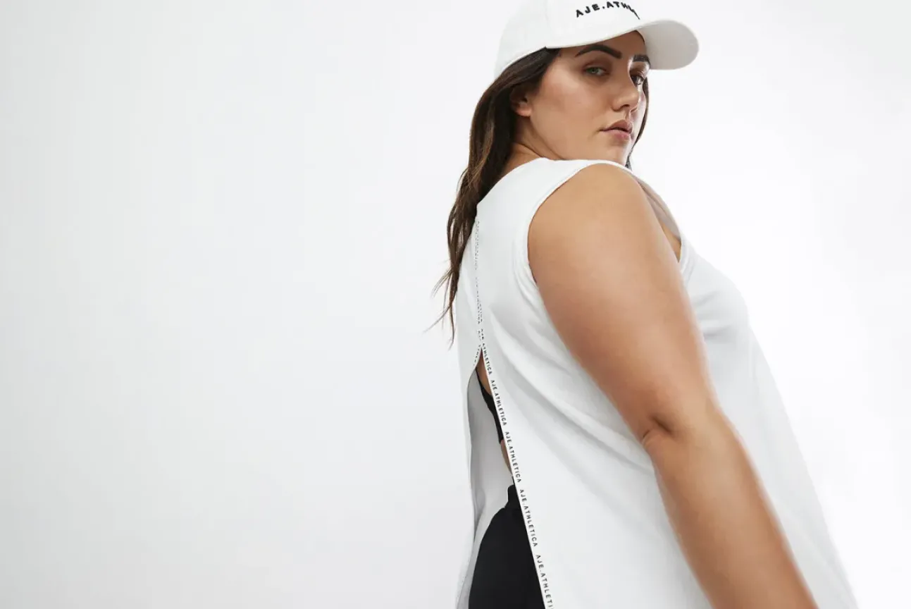 Classic Logo Split Back Tank 111