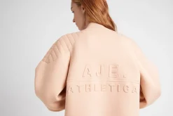 Classic Spacer Knit Bomber Jacket 704