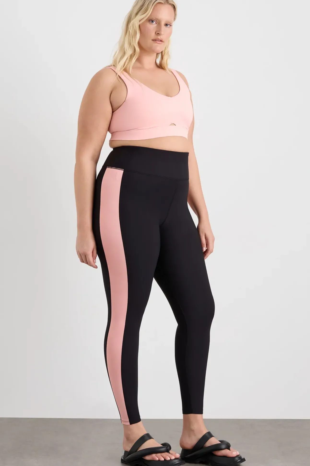 Colour Block Ankle Length Legging 212
