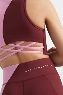 Colour Block Crop Top 336