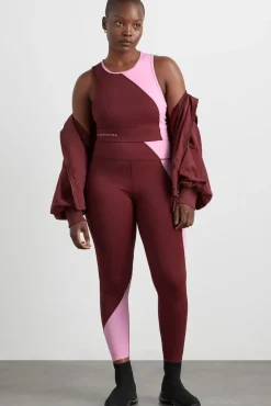 Colour Block Crop Top 336