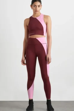 Colour Block Crop Top 336