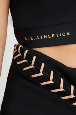 Colour Block Crop Top 336