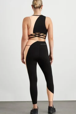 Colour Block Crop Top 336