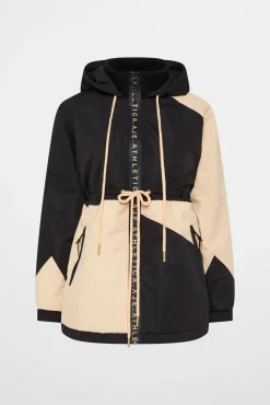 Colour Block Long Jacket 731