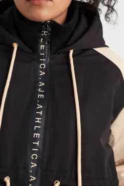 Colour Block Long Jacket 731