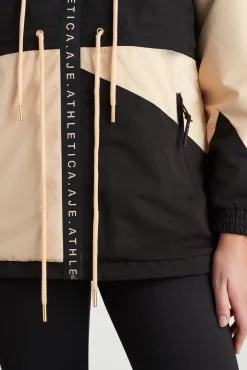 Colour Block Long Jacket 731