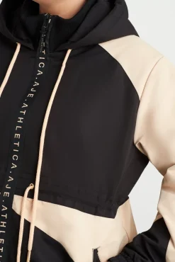 Colour Block Long Jacket 731