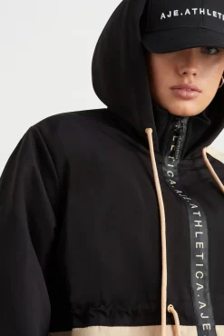 Colour Block Long Jacket 731