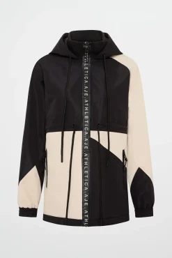 Colour Block Long Jacket 731